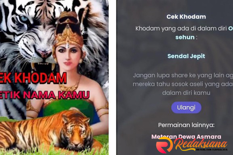 Trend 'Cek Kodam' Viral di Media Sosial