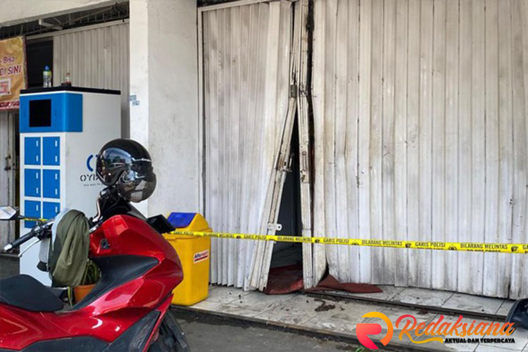 Maling Terjebak di Toko Terbakar di Depok