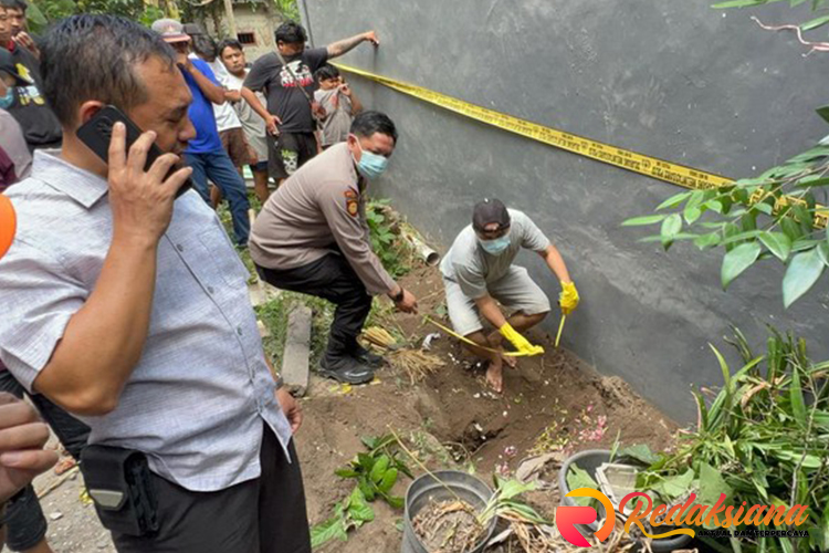 Geger Balita di Kediri Dikubur di Samping Rumah