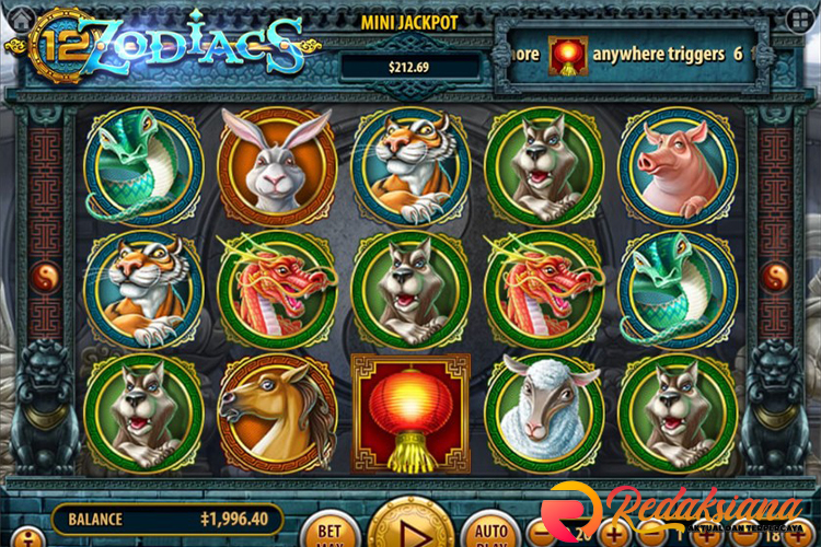 12 Zodiacs: Jelajahi Keberuntungan dalam Putaran Slot