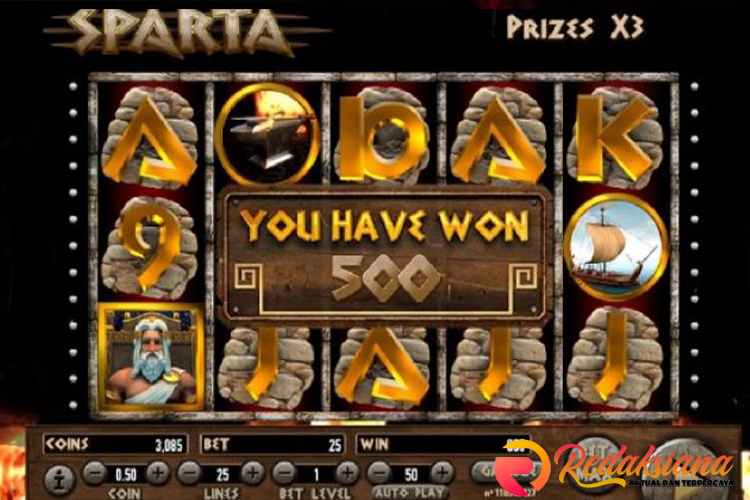 Rasakan Kekuatan Sparta: Game Slot Epik dengan Bonus Besar