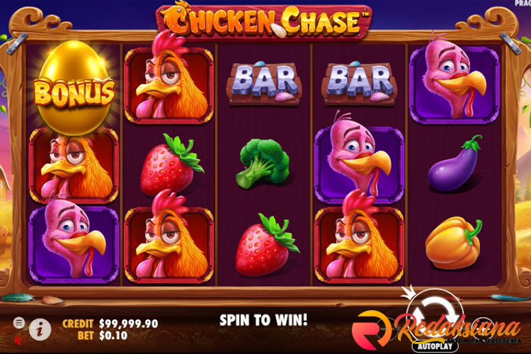 Menangkan Hadiah Besar dengan Chicken Chase Slot