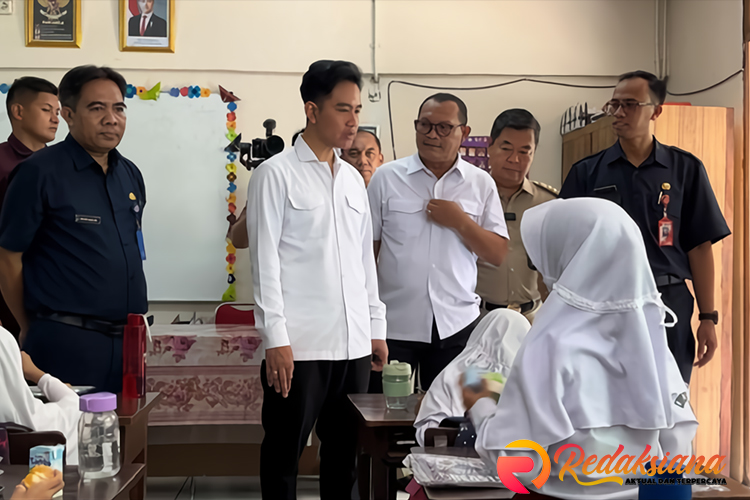 Hangatnya Wapres Gibran Tinjau Program Gizi di SDN Slipi 15