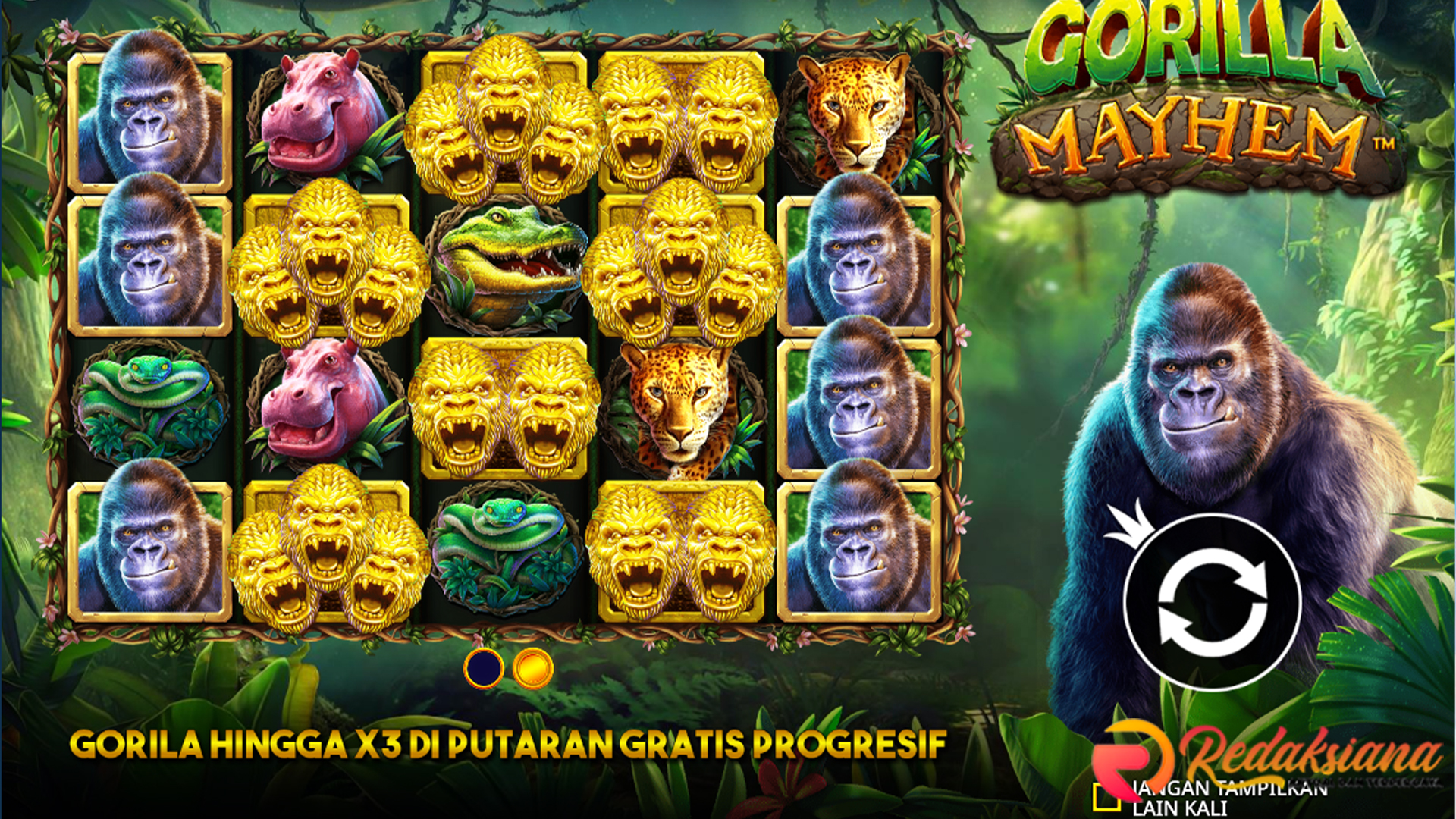 Gorila Mayhem Mengamuk: Slot Gacor Terbaru Bikin Dompet Tebal