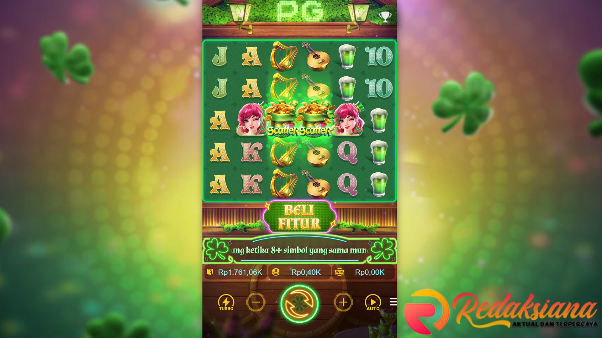 Slot Lucky Clover Lady: Simbol Keberuntungan Menguntungkan