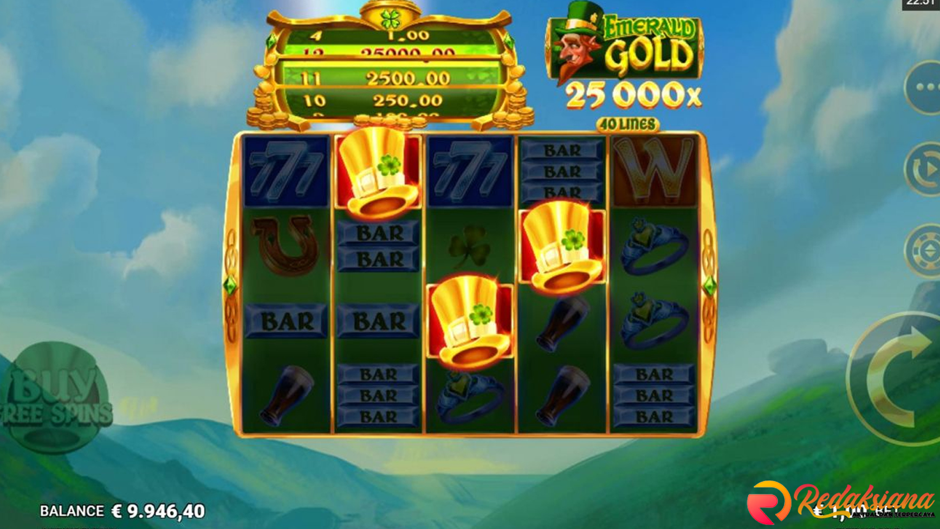 Emerald Gold: Permata Hijau yang Bersinar Terang di Dunia Slot