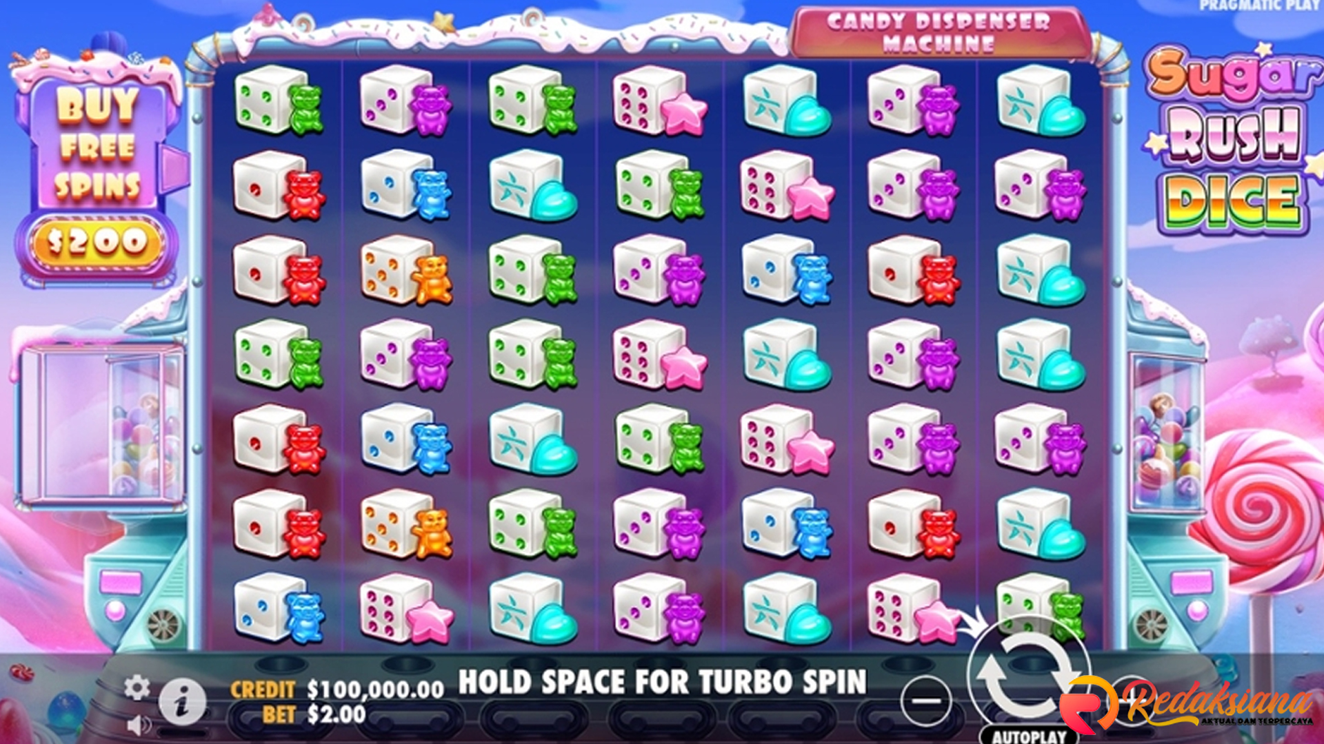 Sugar Rush Dice: Slot Petualangan Manis di Dunia Dadu Online