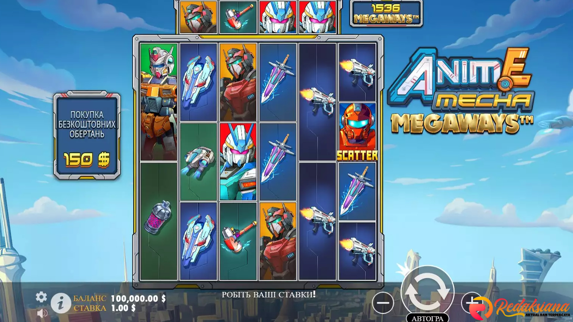 Slot Anime Mecha Megaways: Aksi Robot & Kemenangan Dahsyat