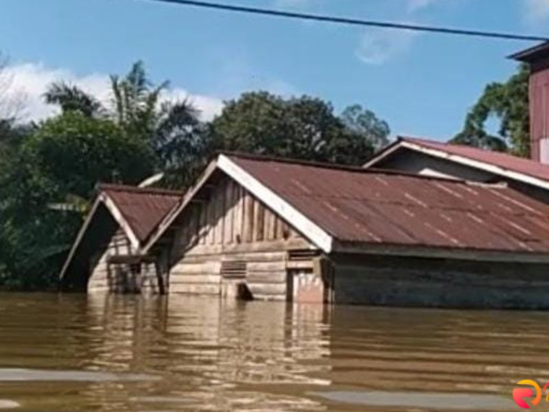 Warga Desa di Sanggau Kalbar Terisolir, Banjir Capai 2 Meter