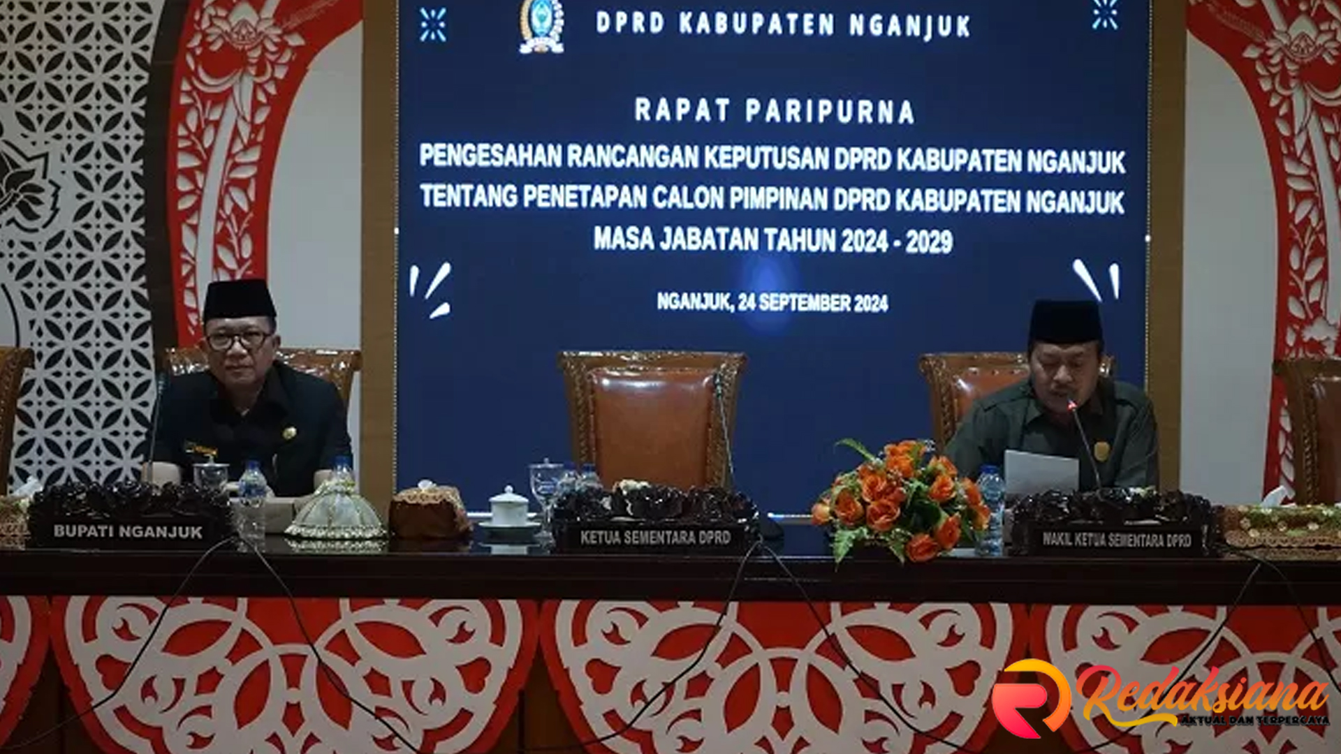 Penetapan Marhaen Handy Sebagai Bupati Nganjuk 2025-2030