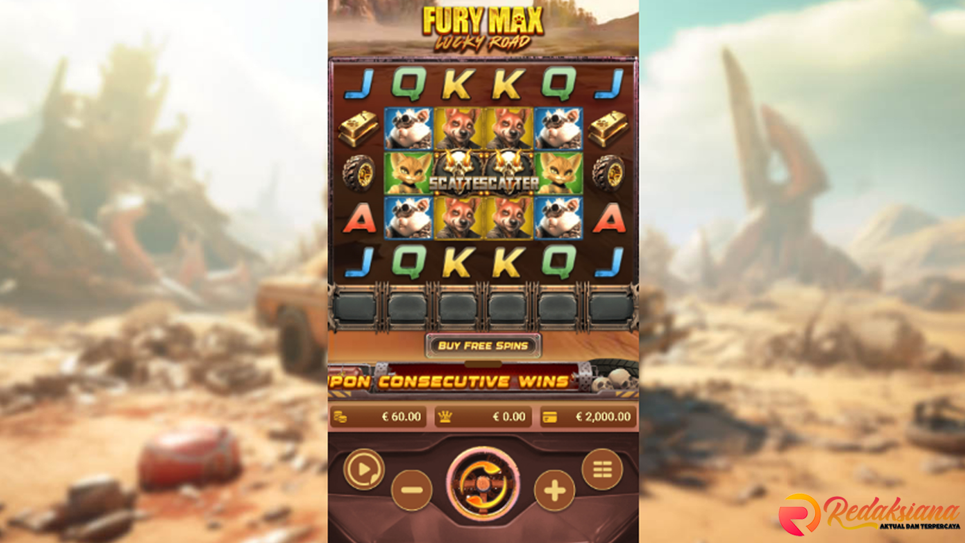 Fury Max Lucky Road: Jalan Berliku Menuju Jackpot Maksimal