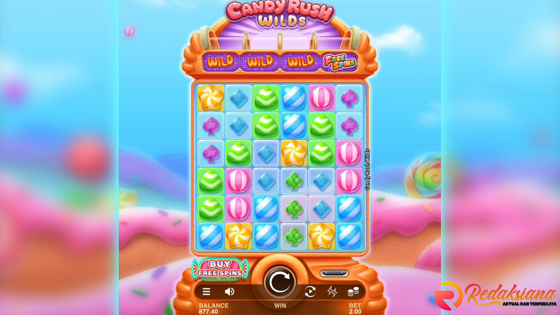 Candy Rush Wilds: Slot Seru Penuh Keberuntungan dan Kelezatan