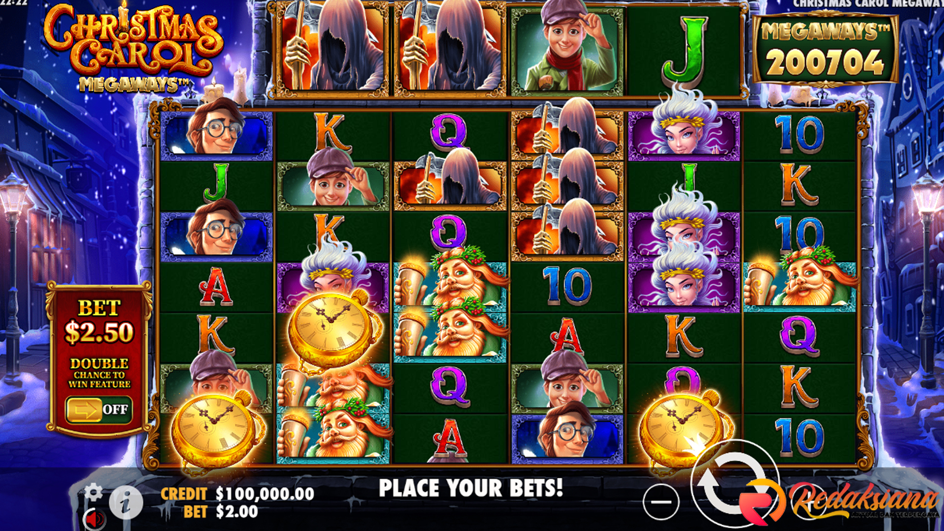 Slot Christmas Carol Megaways: Keberuntungan Natal yang Seru